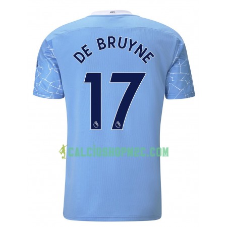 Manchester City Kevin de Bruyne 17 Maglia Prima 2020/2021 Manica Corta